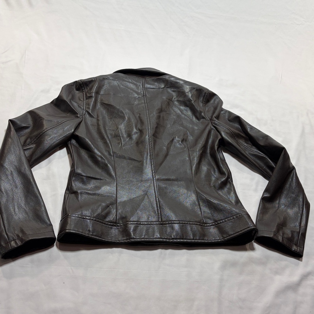 Flora bea faux leather jacket size M - Picture 6 of 8